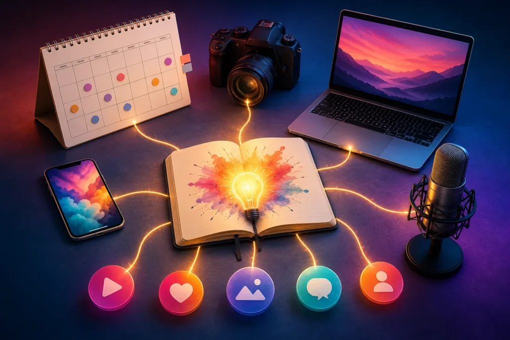 How to Repurpose One Piece of Content into a Full Month: What does it mean to repurpose a piece of content, and how is it
