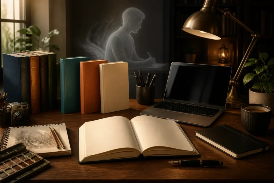 What does a professional ghostwriting service provide, and which book formats and genres do leading services cover?
