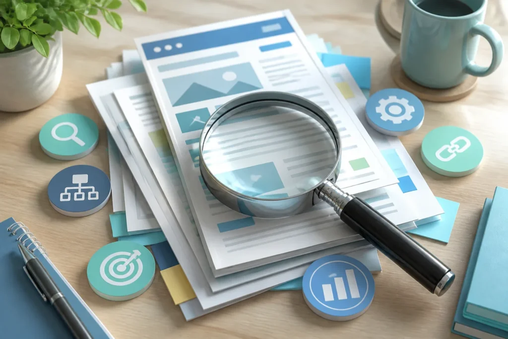 What does an SEO content writing service typically include beyond drafting articles?