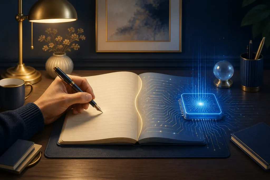 What does the 30% rule for AI writing mean, and how is it applied to a draft?