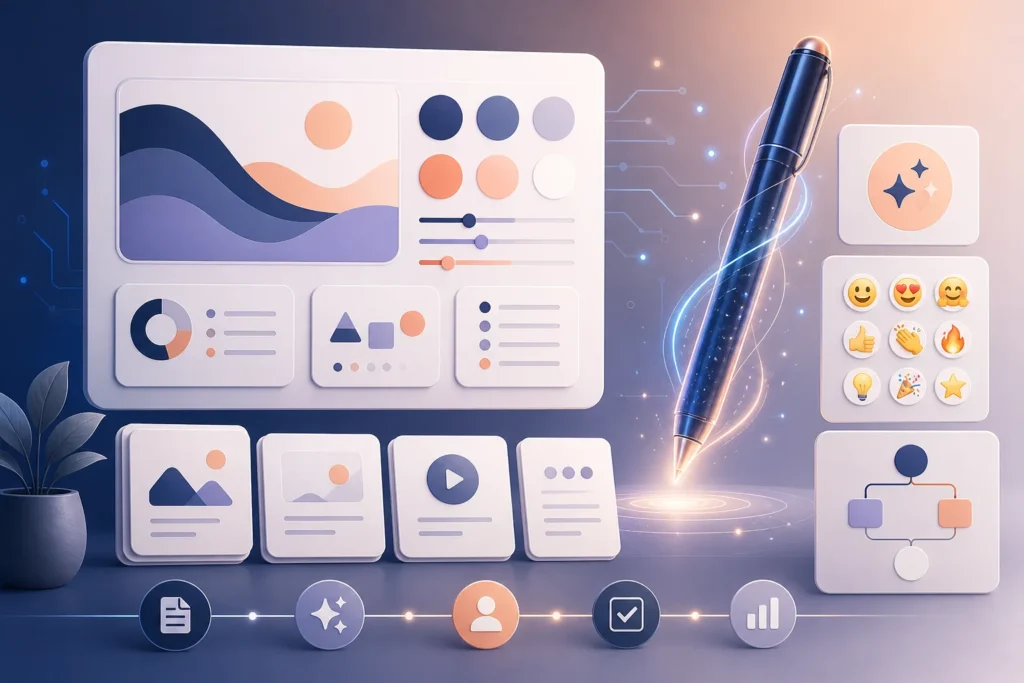 Which AI writing tool features help preserve brand voice, such as custom instructions, style guides, or reusable examples?